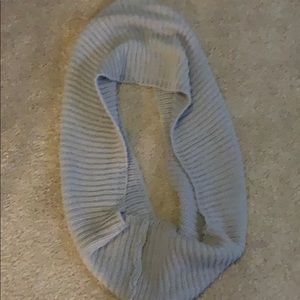 Grey infinity scarf